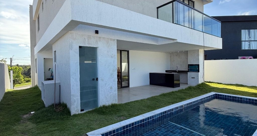 Casa em condomínio fechado à venda na Rua Caraíva, Abrantes, Camaçari