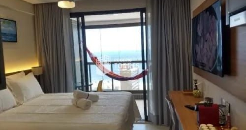 STUDIO a venda, NASCENTE, PORTEIRA FECHADA, vista mar e 1 garagem na Barra