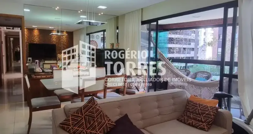 Apartamento a venda de 3/4, 1 suíte, varanda gourmet e 2 garagens em ALPHAVILLE SALVADOR