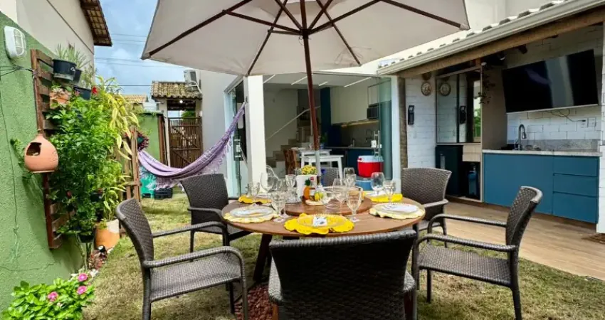 Cód. 591 abrantes casa duplex com 2/4 sendo 2 suítes e 2 vagas de garagem