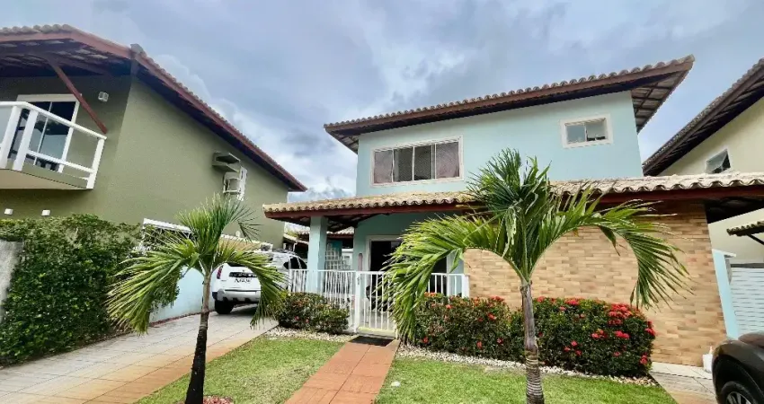 Cód. 291 piatã casa com 4/4 sendo 2 suítes + escritório com 3 vagas