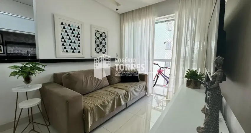 Apartamento a venda de 2/4 com varanda e garagem no cond. reserva da ilha em piatã