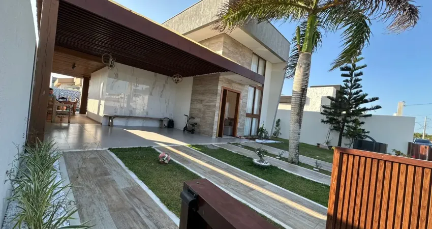 Cód. 8006 arembepe casa moderna com 3 suítes e piscina privativa