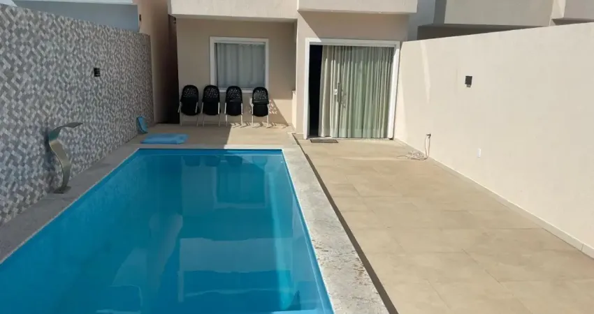 Cód. 8023 jauá casa solta com 2/4, sendo um suíte e piscina privativa