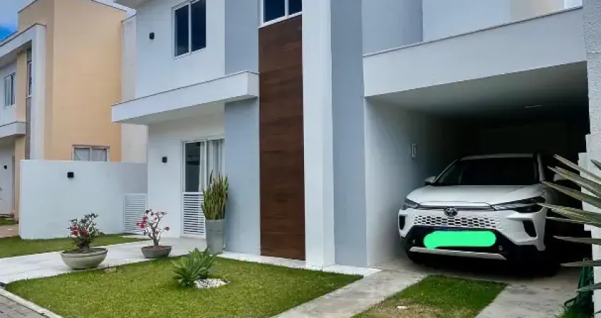 Cód. 285 abrantes casa com 3 suítes com área verde e vaga para 3 carros