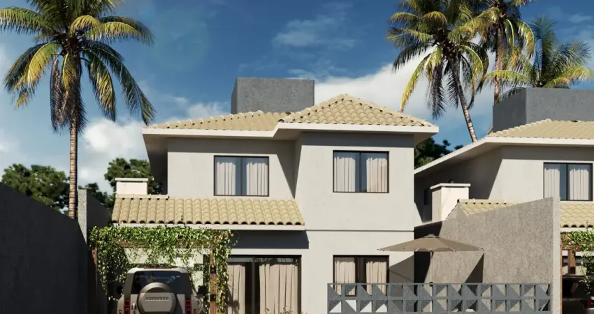 Casa em condomínio fechado com 4 quartos à venda no Jauá, Camaçari 