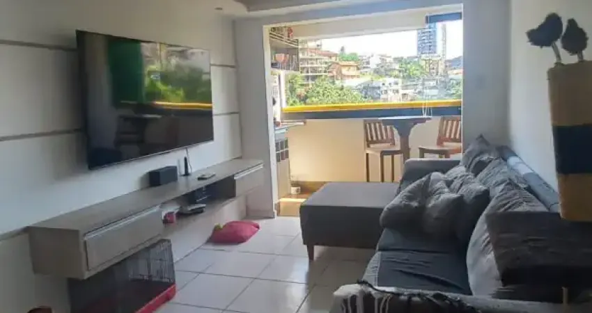 Cód. 588 pernambues 2 suítes com varanda térreo e 1 vaga de garagem