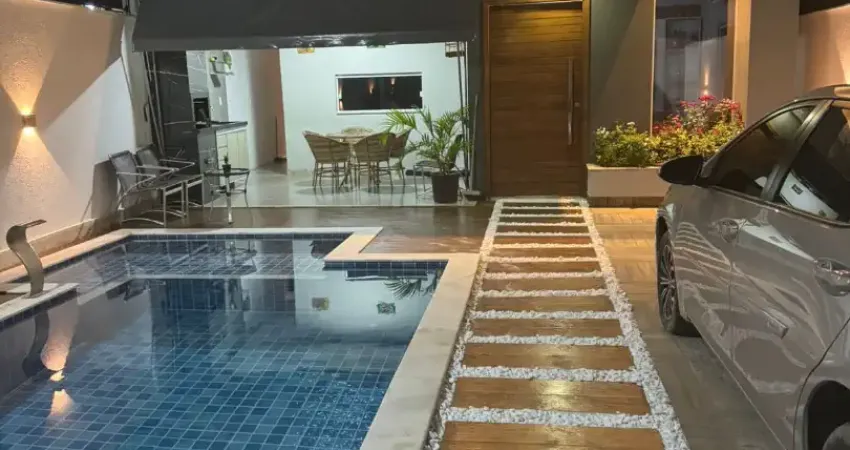 Cód. 8027 barra de jacuípe casa solta com 3/4 sendo um suíte com piscina privativa