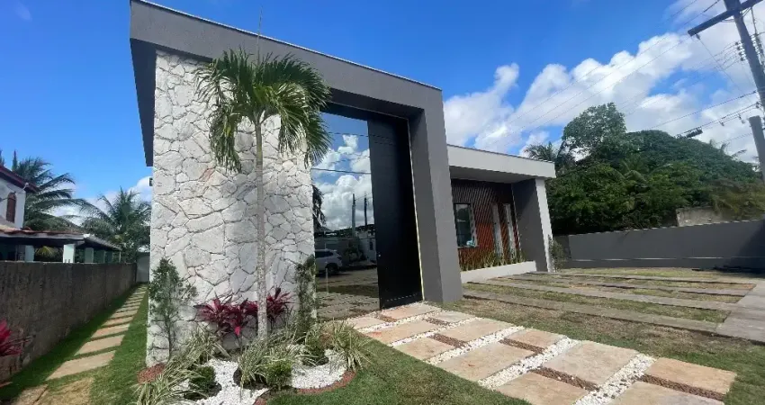 Cód. 8028 barra de jacuípe casa com 3 suítes em condomínio perto da praia