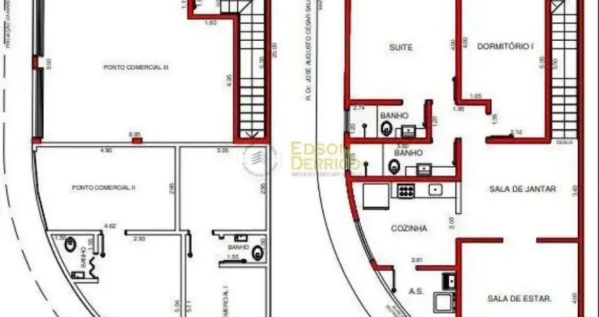 Sobrado com 2 dormitórios à venda, 208 m² por R$ 480.000 - Vila Rica - Pindamonhangaba/SP