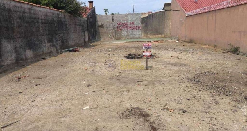 Terreno à venda, 250 m² por R$ 160.000,00 - Conjunto Residencial Araretama - Pindamonhangaba/SP