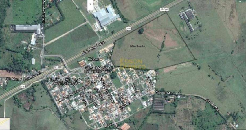 Terreno à venda, 244000 m² por R$ 14.650.000,00 - Jardim Regina (Moreira César) - Pindamonhangaba/SP