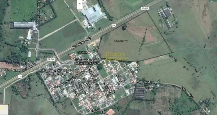 Terreno à venda, 244000 m² por r$ 14.650.000,00 - jardim regina (moreira césar) - pindamonhangaba/sp