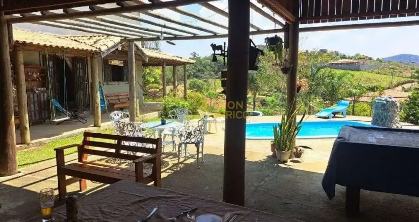 Chácara com 4 quartos à venda, zona rural - natividade da serra