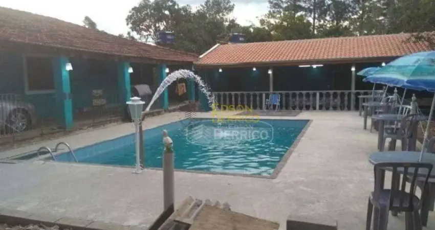 Chácara com 3 dormitórios à venda, 4558 m² por r$ 800.000,00 - campinas - pindamonhangaba/sp