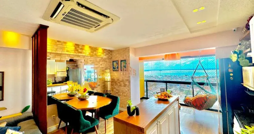 Apartamento 2 Quartos Mobiliado à venda na Batista Campos, 78m² - ED.BLUE