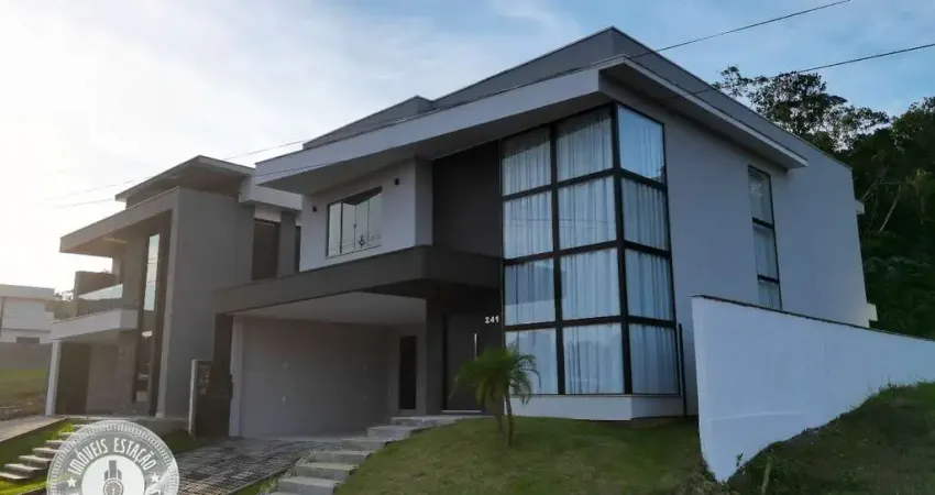 Casa em condomínio fechado com 3 quartos à venda no Ponta Aguda, Blumenau 