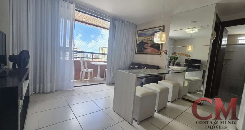 Apartamento com 1 quarto à venda na Avenida Índio Arabutan, 520, Cabo Branco, João Pessoa