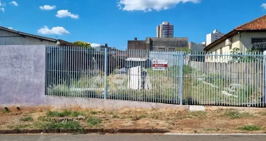 TERRENO PARA LOCAÇÃO NO CENTRO DE CAMBÉ - PR, COM 476 m²