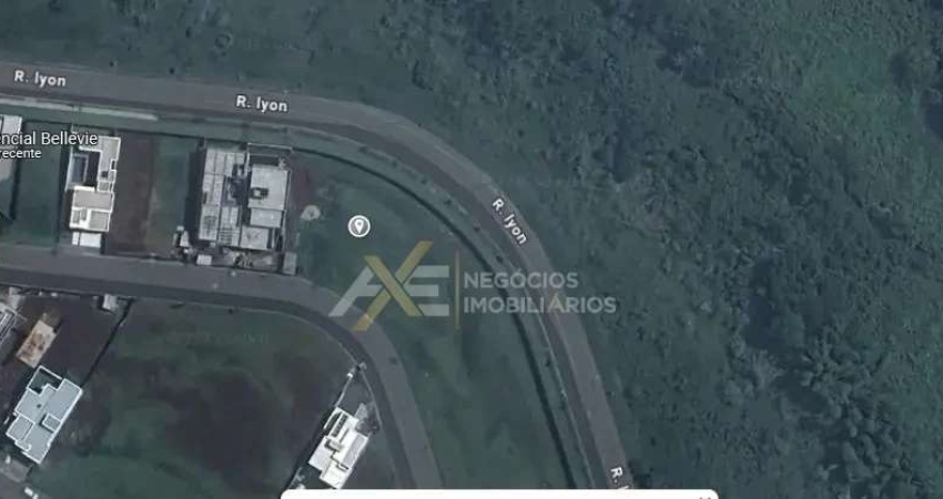 TERRENO DE 629 M²  NO CONDOMINIO RESIDENCIAL  BELLEVIE