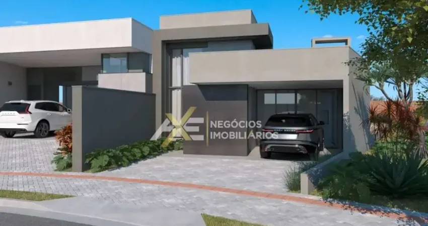 Venda casa térrea recém construída no condomínio morada das flores