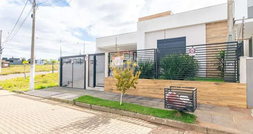 Sua nova casa no reserva dom feliciano com churrasqueira e lareira: conforto, modernidade e a 3 minutos do centro!'