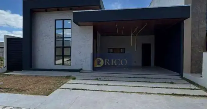 Casa moderna no condomínio san lorenzo com 3 quartos, área gourmet e poço artesiano – 135m² construída em terreno de 300m²!