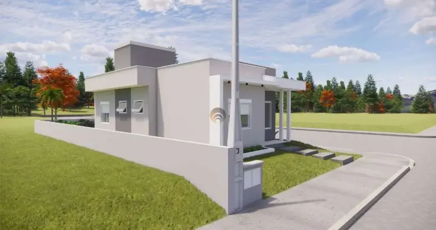 Casas individuais com 2 dormitórios em boa localização em arroio do meio/rs