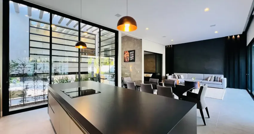 Incrível residência à venda no Alphaville Dom Pedro 2 em Campinas.