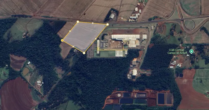 Área de terra a venda a menos de 2km da cidade, 100% área de plantio