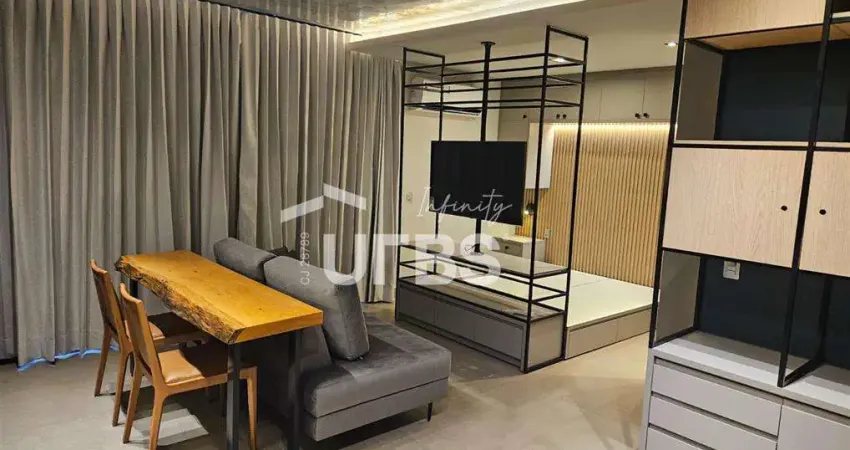 Flat à venda, setor oeste, 1 quarto (1 suíte), 1 vaga de garagem, próximo à praça tamandaré.