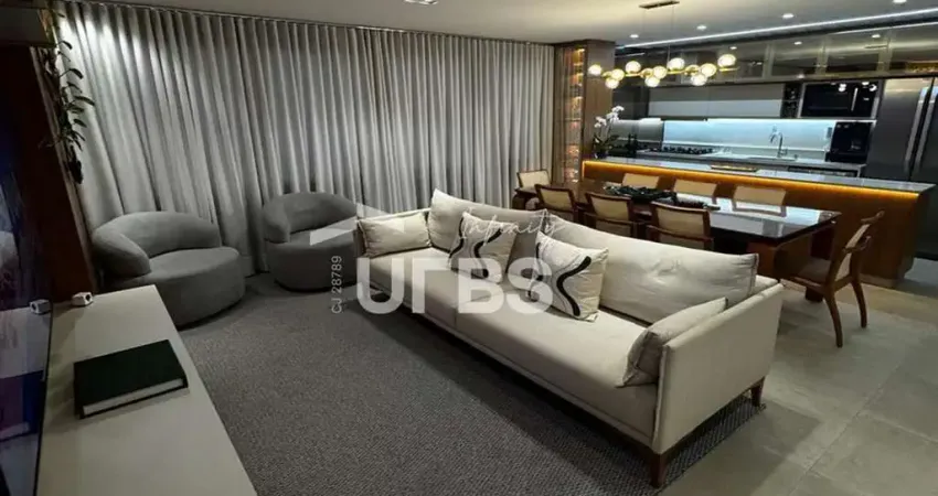 apartamento mobiliado porteira fechada no Alive Bueno, no coração do Setor Bueno – pronto para morar, com 3 suítes e lazer completíssimo!