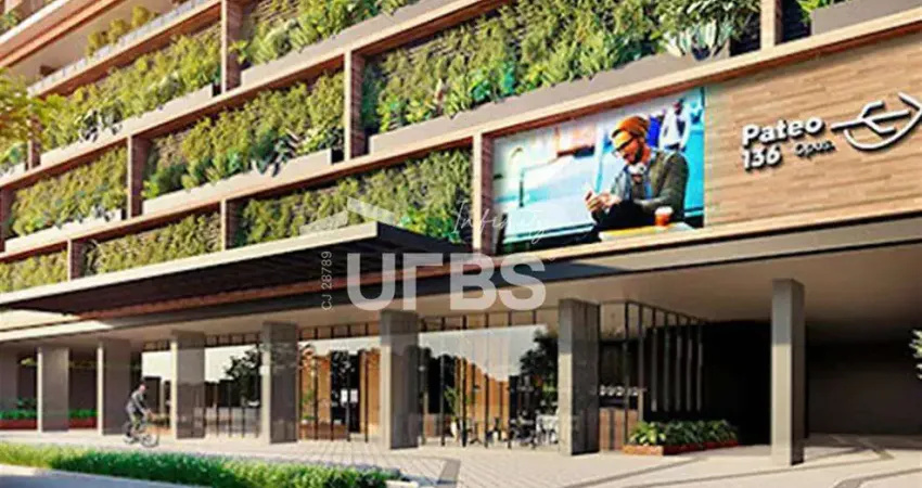 Laje comercial a venda no Pateo 136 by Opus - com 322,42 M2 - Meia laje com 7 salas