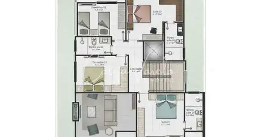 Apartamento com 4 quartos à venda na Rua dos Camarões, -, Balneário Rosa do Mar, Passo de Torres