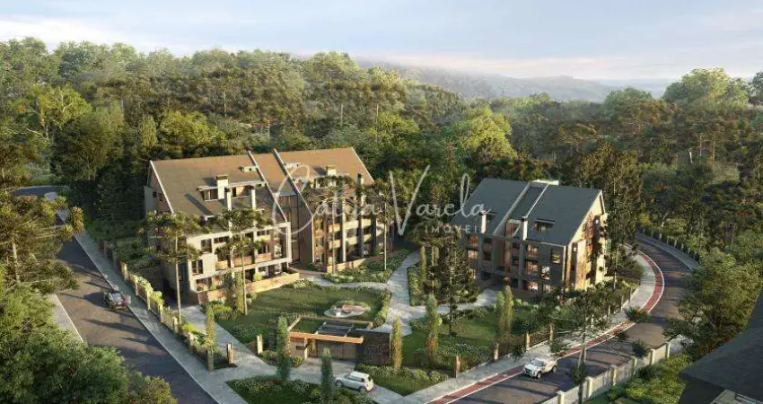 Apartamento com 1 quarto à venda na Rua Piratini, esquina com a  Rua Santana da Boa Vista, Bavaria, Gramado