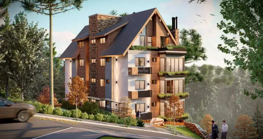 Apartamento com 2 quartos à venda na Almiro Drecksler, 200, Vale das Colinas, Gramado