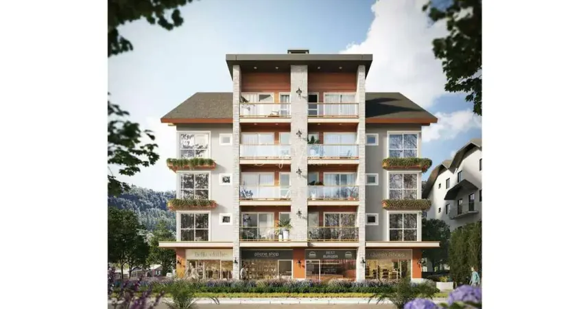Apartamento com 1 quarto à venda na Rua Leopoldo Tissot, 200, Várzea Grande 1º de Maio, Gramado
