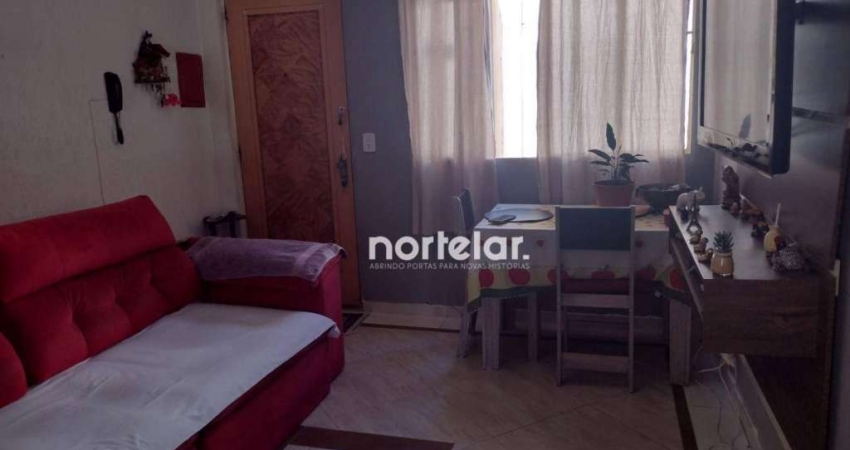 Apartamento com 2 dormitórios à venda, 50 m² por R$ 125.000,00 - Jardim Brasília - São Paulo/SP