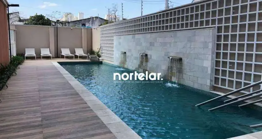Apartamento com 2 dormitórios para alugar, 35 m² por r$ 2.869,37/mês - vila leopoldina - são paulo/sp