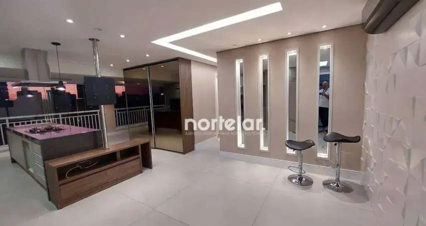 Apartamento com 3 dormitórios para alugar, 74 m² por r$ 5.970,00/mês - parque são domingos - são paulo/sp