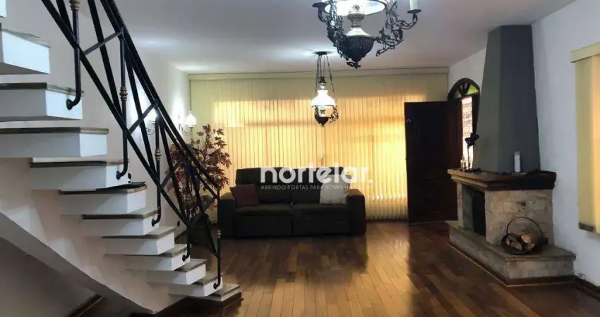 Lindo Sobrado com 3 dormitórios com 1 suíte e edícula à venda, 276 m² por R$ 1.900.000