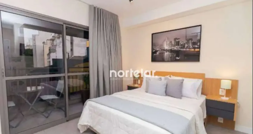 Apartamento com 1 dormitório à venda, 25 m² por R$ 370.000,00 - República - São Paulo/SP
