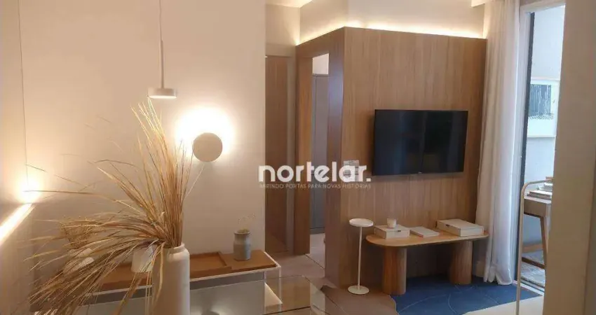 Apartamento com 2 dormitórios à venda, 34 m² por r$ 270.000,00 - vila diva (zona norte) - são paulo/sp