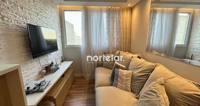 Apartamento com 2 dormitórios à venda, 44 m² - condomínio spazio mirante das águas- r$ 380.000 - jardim íris - são paulo/sp