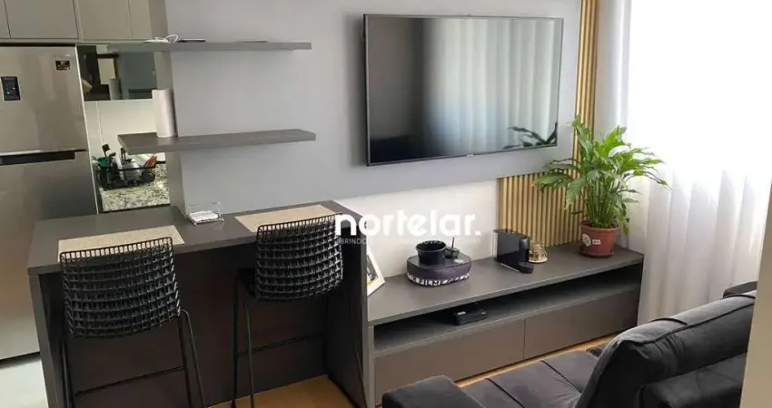 Apartamento com 2 dormitórios, 43 m² - venda por R$ 360.000,00 ou aluguel por R$ 2.800,00/mês - Jardim Íris - São Paulo/SP