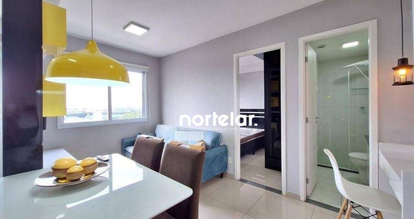Apartamento com 1 quarto, 32 m² - venda por R$ 350.000 ou aluguel por R$ 2.382/mês - Barra Funda - São Paulo/SP