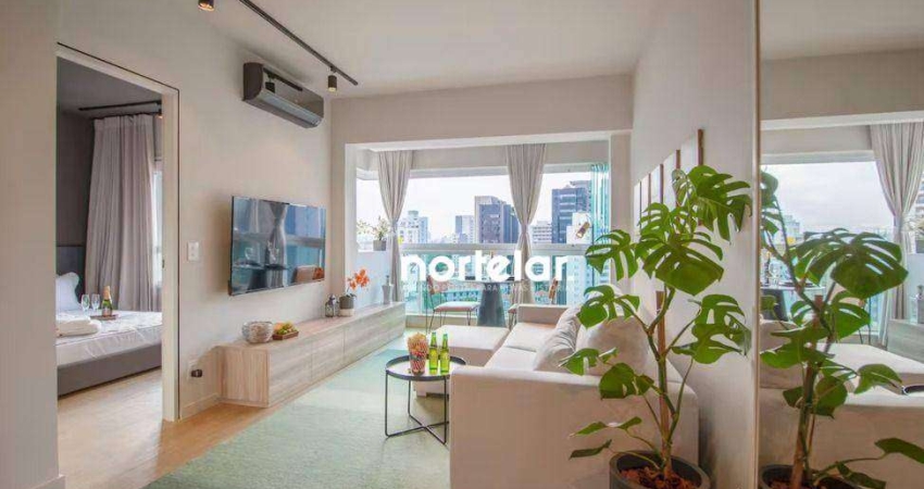 Apartamento com suíte à venda em pinheiros ao lado da estação Faria Lima