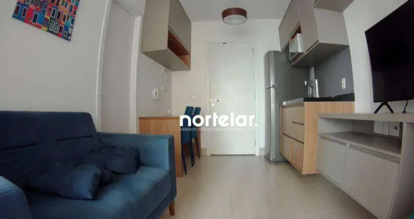 Apartamento com 1 dormitório para alugar, 41 m² por R$ 3.741,38/mês - Barra Funda - São Paulo/SP