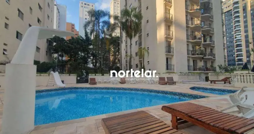 Apartamento com 3 quartos para alugar, 110 m² por R$ 8.434/mês - Indianópolis - São Paulo/SP