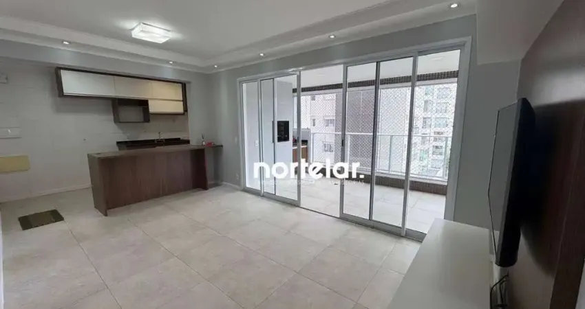Apartamento com 3 dormitórios para alugar, 96 m² por r$ 7.750,00/mês - vila anastácio - são paulo/sp